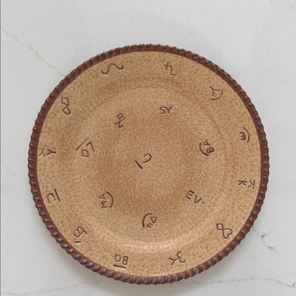 Montana Silversmiths 12” dinner plate.